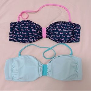 Victoria’S Secret Pink Bandeau Bikini Top